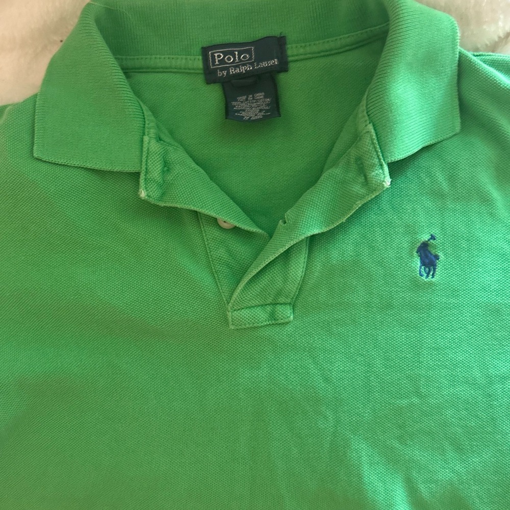 Polo by Ralph Lauren Bright Green Shirt